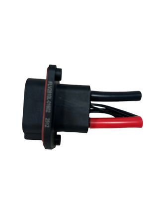 FLV2+8 высокотемпературный гибридный разъем 80A 600VAC черный корпус ABS для промышленных транспортных средств