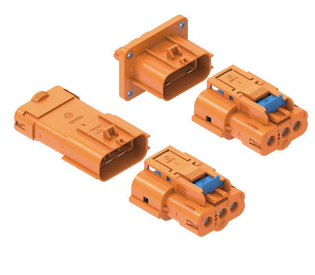 Neopower Secure-Lock 3 Pin Automotive Power & Signal Connector, 800V/16A, водонепроницаемый IP67, HVIL