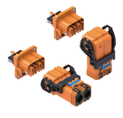 Neopower 2 Pin High Voltage Connector 220A 1000V with HVIL for EV Battery and PDU