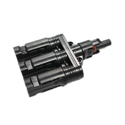 Neopower MC4 One-in-Three Plug & Socket – IP67 Waterproof 3-Way Solar Branch Connector for Photovoltaic Systems
